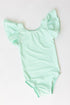 pastel-green-s-s-flutter-sleeve-leotard Mila &  Rose - Sophia's Style--4T--5